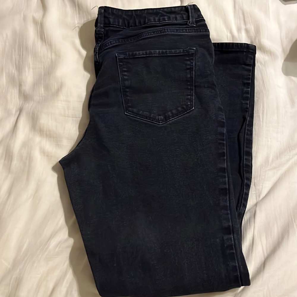 Sonoma mid rise straight black jeans
